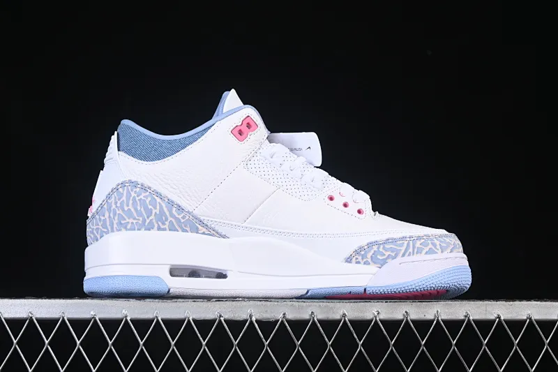 All categories Air Jordan Jordan series basketball shoes Air Jordan 3 Air Jordan 3 "Cobalt Bliss" AJ3 Joe 3 pastel fluorescent HQ0784-101